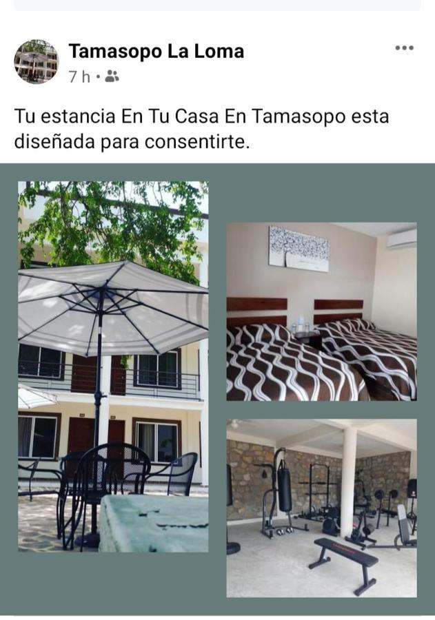 Hotel La Loma, Tu Casa En Tamasopo 塔马索波 外观 照片